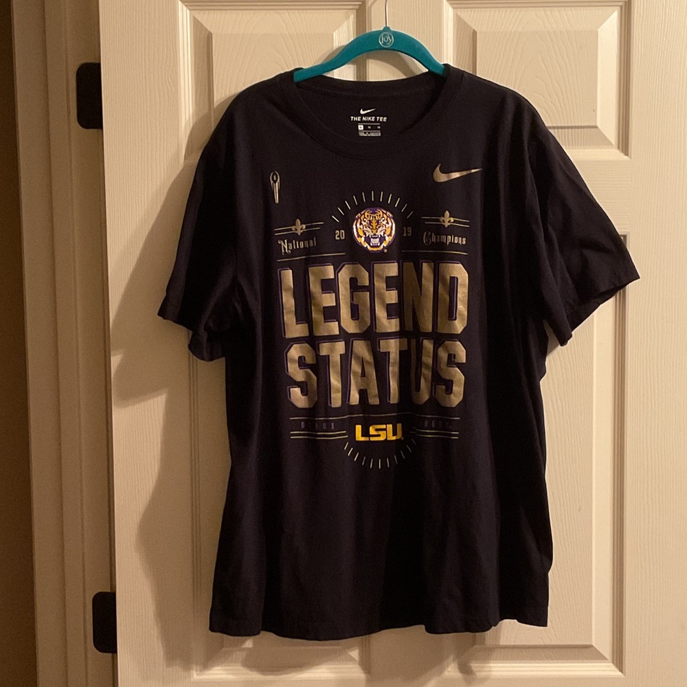 Nike Black and Gold Legend Status T-Shirt